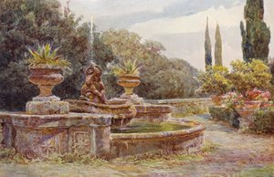 Italienische Gärten: Villa Aldobrandini von George Samuel Elgood