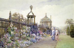 Montacute, Sonnenblumen, 1886