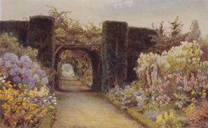 Die Pergola, Great Tangley von George Samuel Elgood