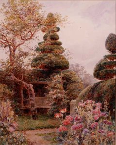 Eibenlaube, Polhill von George Samuel Elgood