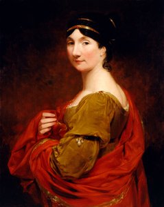 Porträt von Frederica, Gräfin von Mansfield, spätes 19. oder frühes 20. Jahrhundert