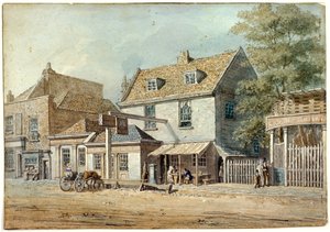 Castle Tavern, Old Kent Road, London, ca. 1830
