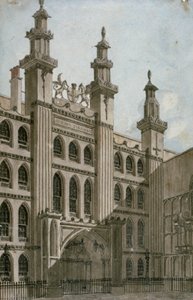 Südwestansicht der Guildhall-Front, City of London