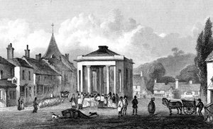 Westerham, Kent, graviert von H. Adlard, 1832