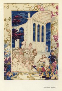 Illustration für Der glückliche Heuchler von Max Beerbohm von George Sheringham