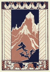 In jener Nacht, als das ganze Dorf schlief, ging der Junge zum Fuß des Berges von George Sheringham