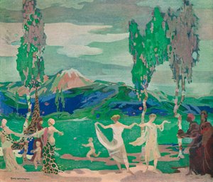 Die Felder von Avatar, ca. 20. Jahrhundert 1914-1915