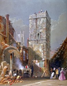 St. Bartholomäus-by-the-Exchange, City of London, 1842