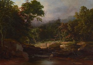 Bach in den Bergen, ca. 1850 von George Snr. Inness