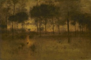 Das Zuhause des Reihers, 1893 von George Snr. Inness