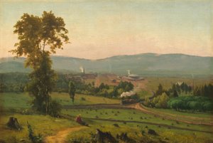 Das Lackawanna-Tal, um 1856