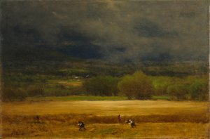 Das Weizenfeld von George Snr. Inness