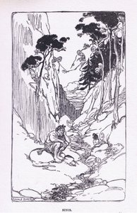 Sinis, aus Die Helden, veröffentlicht von George Allen und Unwin 1929