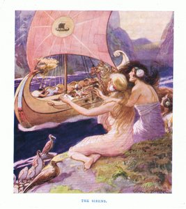 Die Sirenen, aus Die Helden, veröffentlicht von George Allen und Unwin 1929 von George Soper