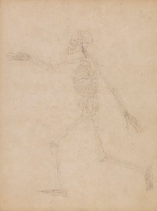 Menschliches Skelett, Seitenansicht von George Stubbs