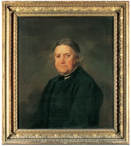 Porträt von Thomas Smith dem Banksman, Halbfigur, in einem grünen Mantel