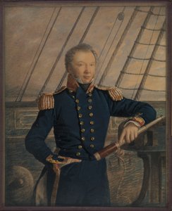 Porträt von Kapitän William Hewett, ca. 1840