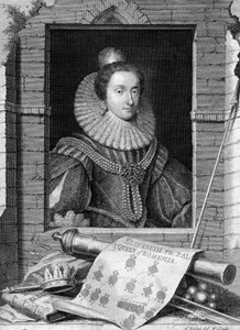 Elisabeth von Böhmen von George Vertue