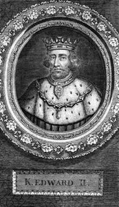 König Eduard II. von England, 18. Jahrhundert von George Vertue