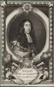 Porträt von Henry Stuart, Herzog von Gloucester von George Vertue