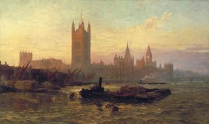 Der Palast von Westminster, 1892