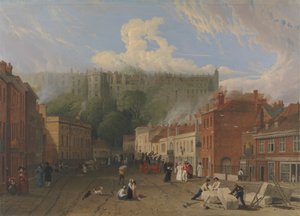 Ansicht von Thames Street, Windsor von George Vincent