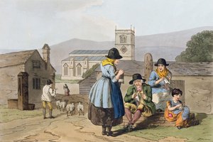 Wensleydale-Strickerinnen, aus 