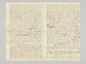 "Die Macht unter der Verfassung wird immer beim Volk liegen", signierter Autographenbrief an Bushrod Washington, 9. November 1787 von George Washington