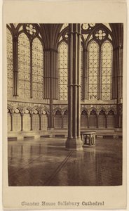 Kapitelhaus. Kathedrale von Salisbury.