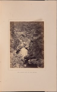 Der untere Fall am Bruar von George Washington Wilson