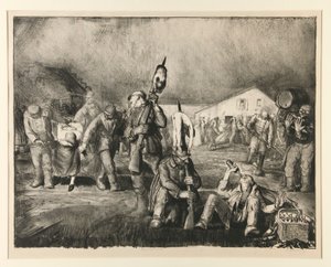 Baccanale (erster Stein) von George Wesley Bellows