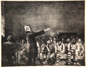 Segen in Georgia, 1916 von George Wesley Bellows