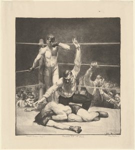 Ausgezählt, erster Stein von George Wesley Bellows