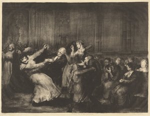 Tanz in einem Irrenhaus, 1917
