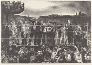 Einführung von Georges Carpentier, 1921 von George Wesley Bellows