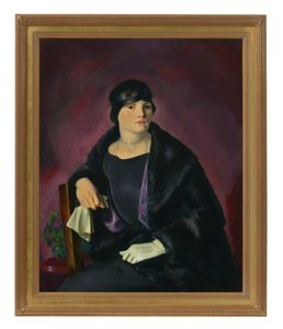 Porträt von Mrs. Walter Richter von George Wesley Bellows