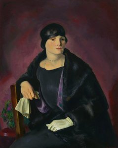 Porträt von Mrs. Walter Richter von George Wesley Bellows