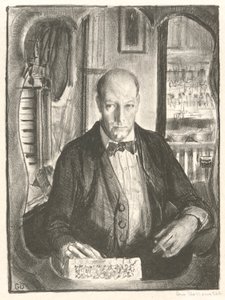 Selbstporträt von George Wesley Bellows