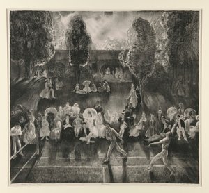 Tennis von George Wesley Bellows
