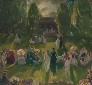 Tennis in Newport, 1919