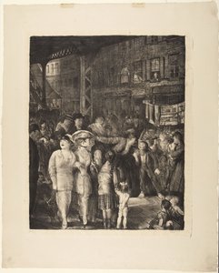 Die Straße von George Wesley Bellows