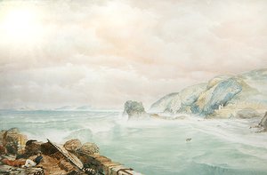 St. Agnes Head, Cornwall, ca. 1855