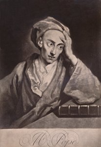 Alexander Pope, englischer Dichter und Satiriker, um 1732