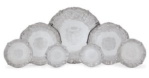 Salver, The Leinster Service von George Wickes