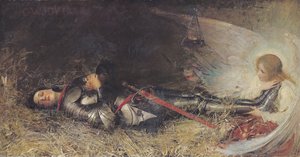 Johanna von Orleans schläft, 1895