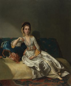 Nancy Parsons in türkischer Kleidung