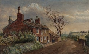 Pitses Blick Richtung Alt - Geburtsort von James Butterworth von George Wimpenny