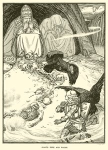 Riesen Papst und Heide von George Woolliscroft Rhead
