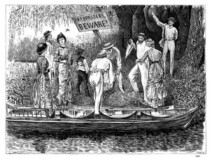 Die Schrecken des Gesetzes, 1881-1891 von George du Maurier