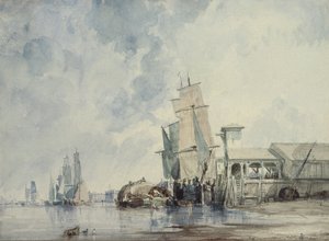 Auf der Themse von George the Elder Chambers